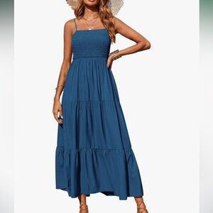 Blue Women's Maxi Dress